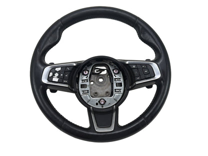 2017-2020 Jaguar F-Pace Front Left Steering Wheel w/ Paddle Shifters OEM