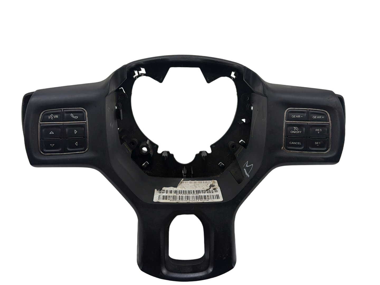 2013-2018 Ram 1500 Steering Wheel Switch Control Bezel Cruise Voice Buttons OEM
