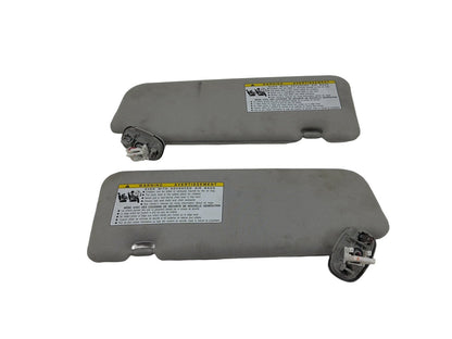 2010-2015 Toyota Prius W30- LH Driver RH Passenger Side Sun Visor Pair Set OEM