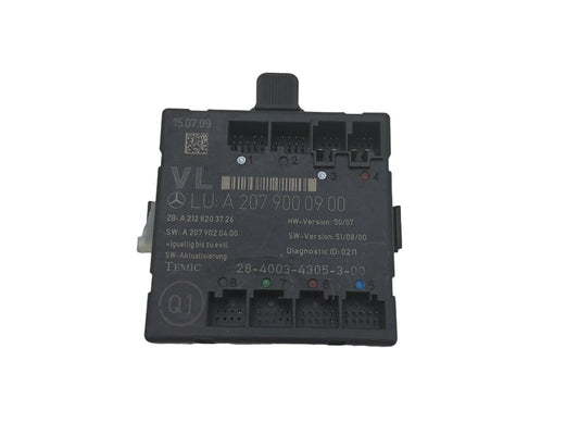 2010-2017 Mercedes-Benz E-Class Front Left Door Control Module A2079000900 OEM