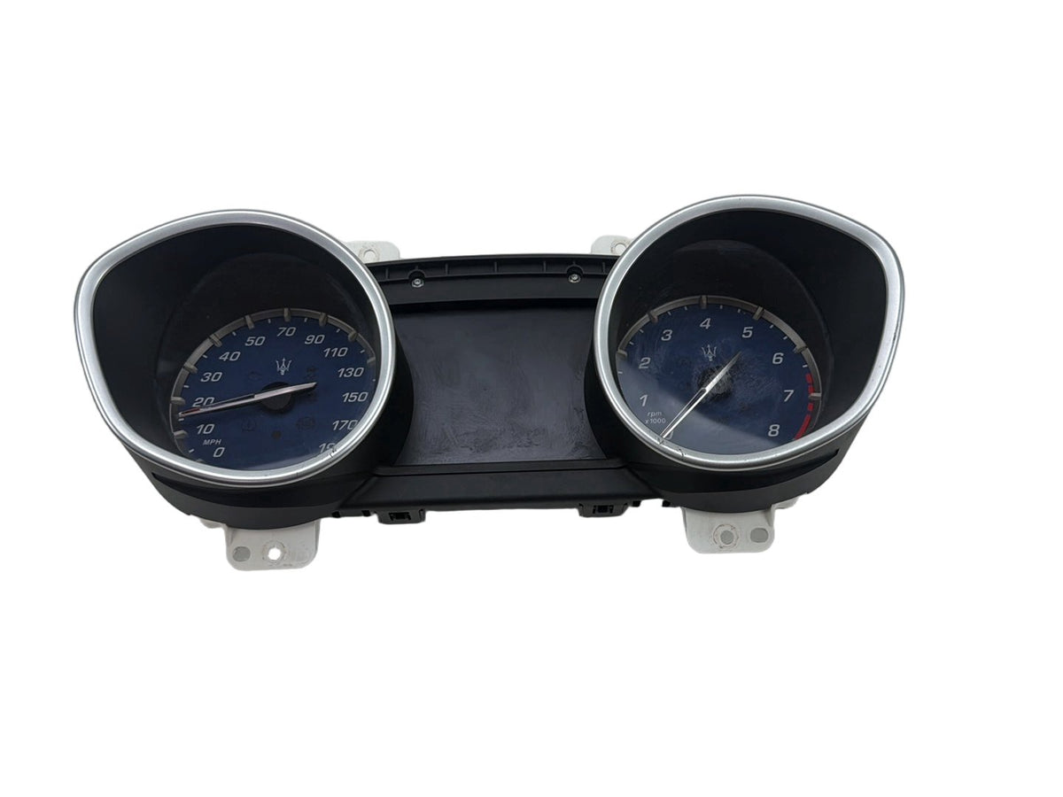 2014-2017 Maserati Ghibli Speedometer Instrument Gauge Cluster MPH 670037143 OEM