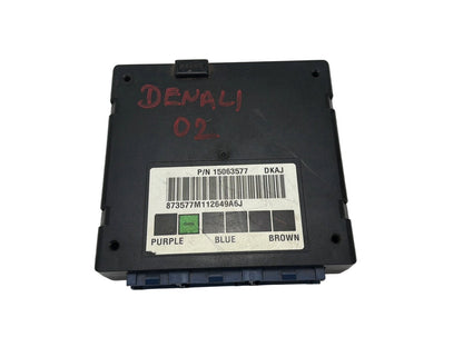 2000-2002 GMC Yukon Denali Body Control Module BCM 15063577 OEM