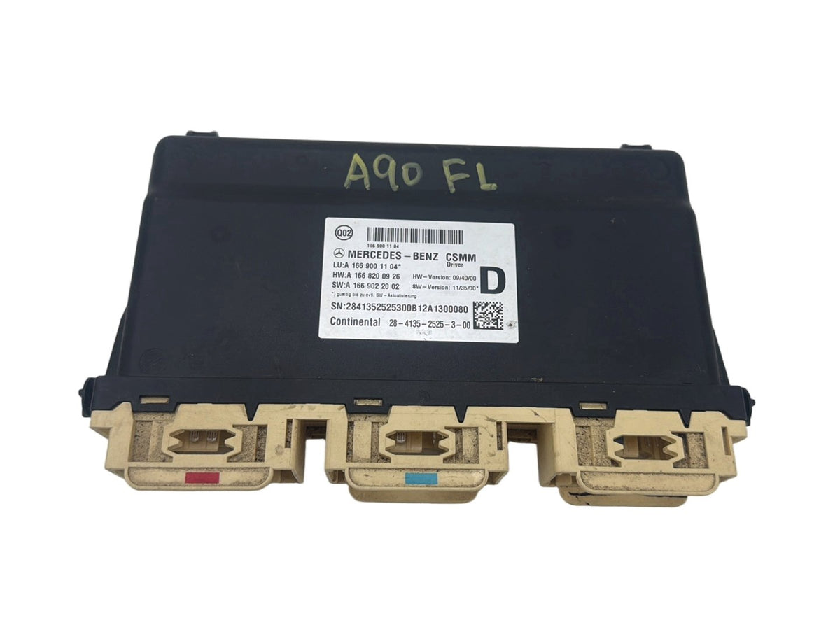 2013-2019 Mercedes-Benz X166 GL450 GL550 Front Left Side Seat Control Unit OEM