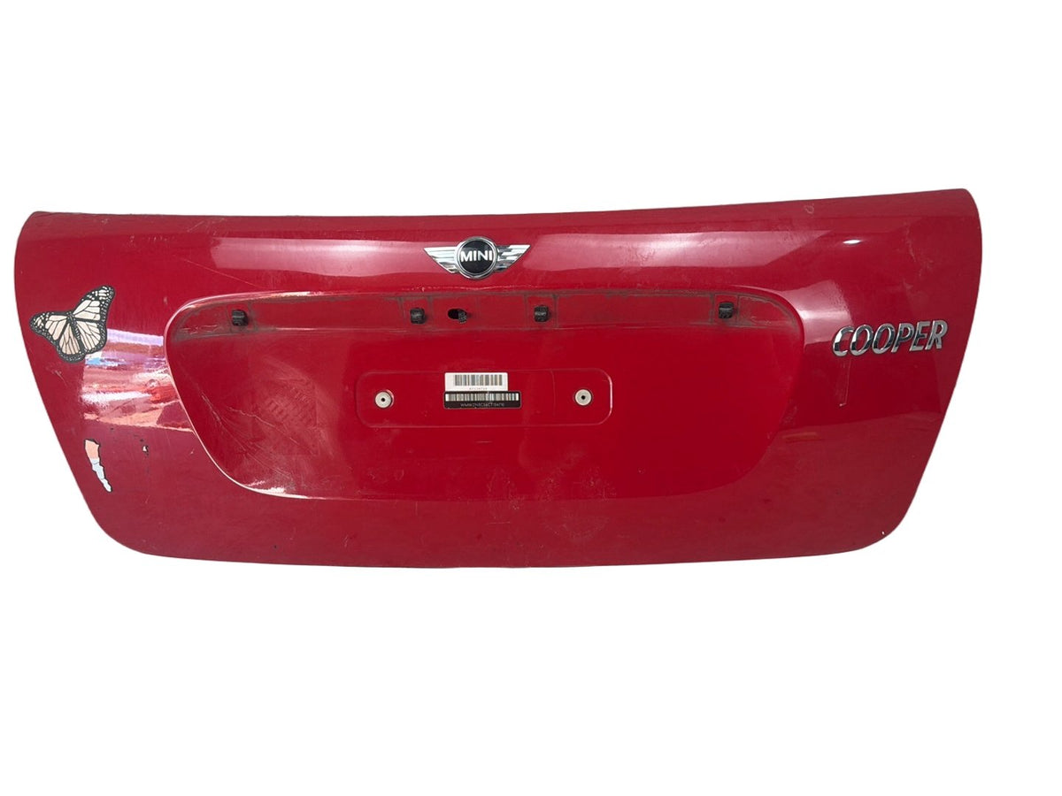 2010-2013 Mini Cooper Convertible Rear Gate Trunk Lid Boot Lid Panel OEM