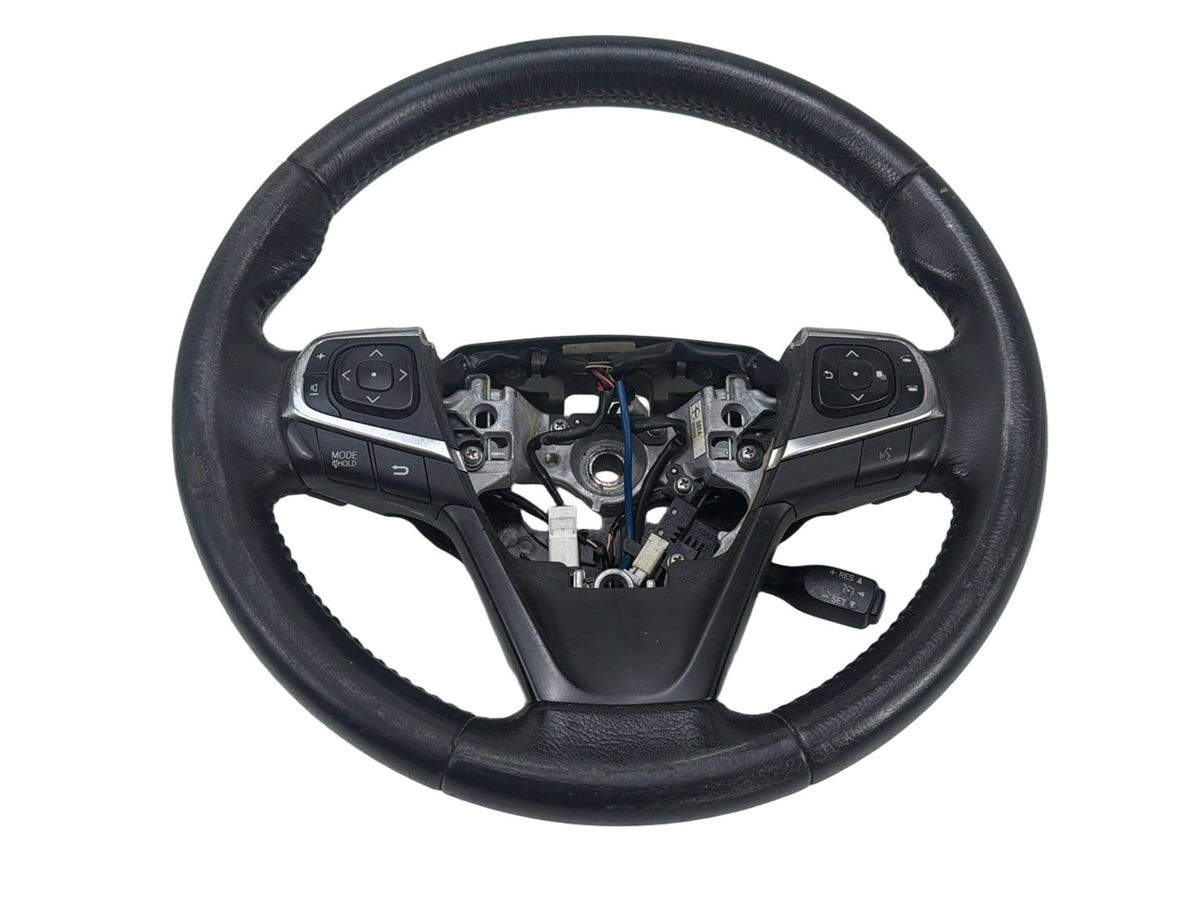 2015-2017 Toyota Camry Leather Steering Wheel Control Switches Cruise Stalk OEM