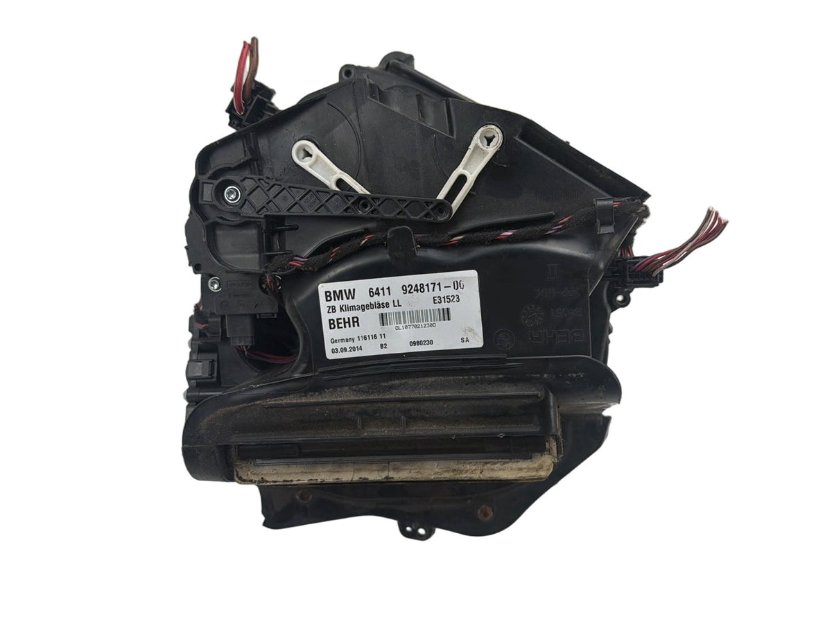 2011-2016 BMW 550i xDrive HVAC Heater Blower Motor Fan Housing 9248171 OEM