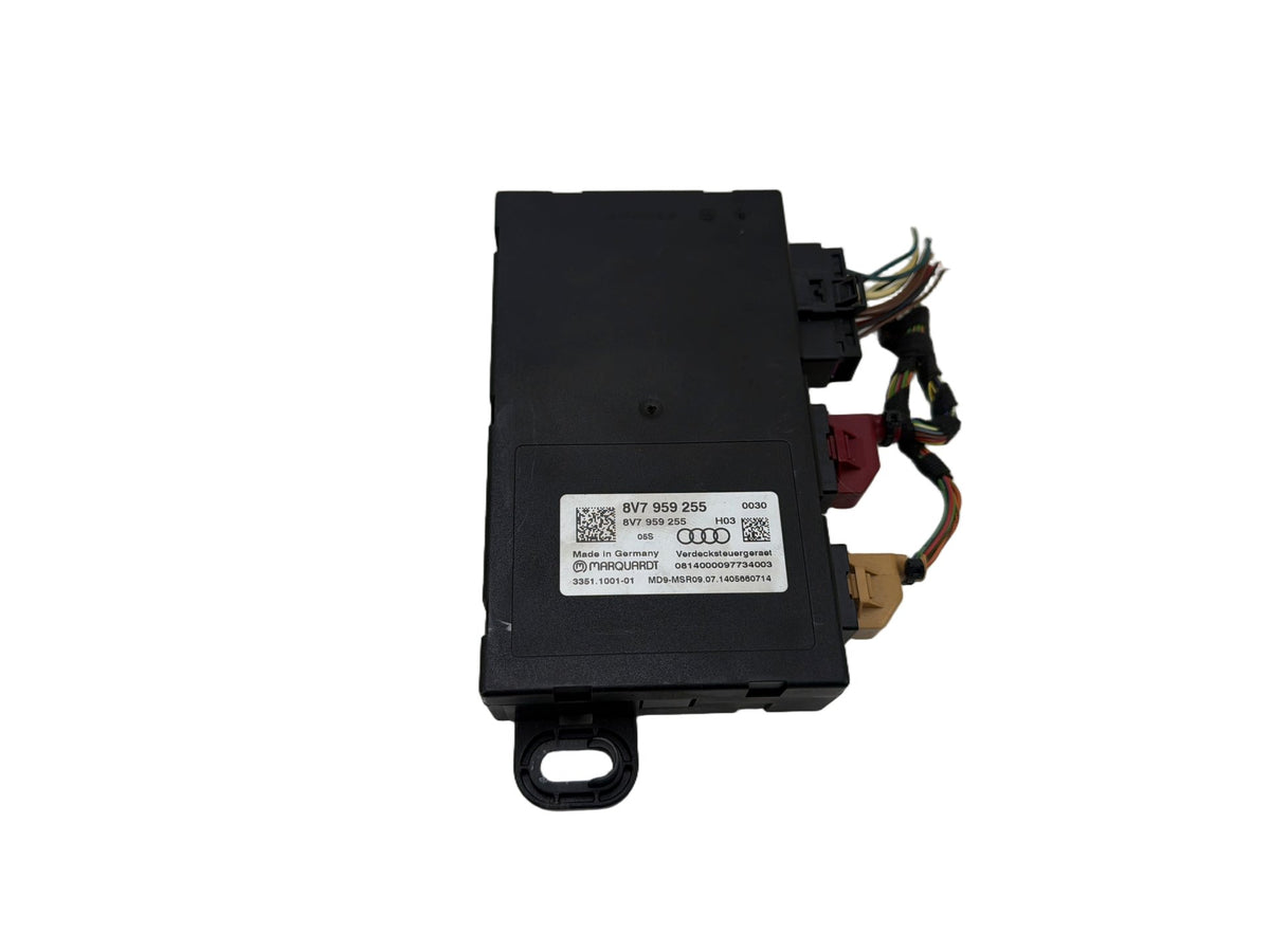 2015-2020 Audi A3 Cabriolet Convertible Soft Top Roof Control Module OEM