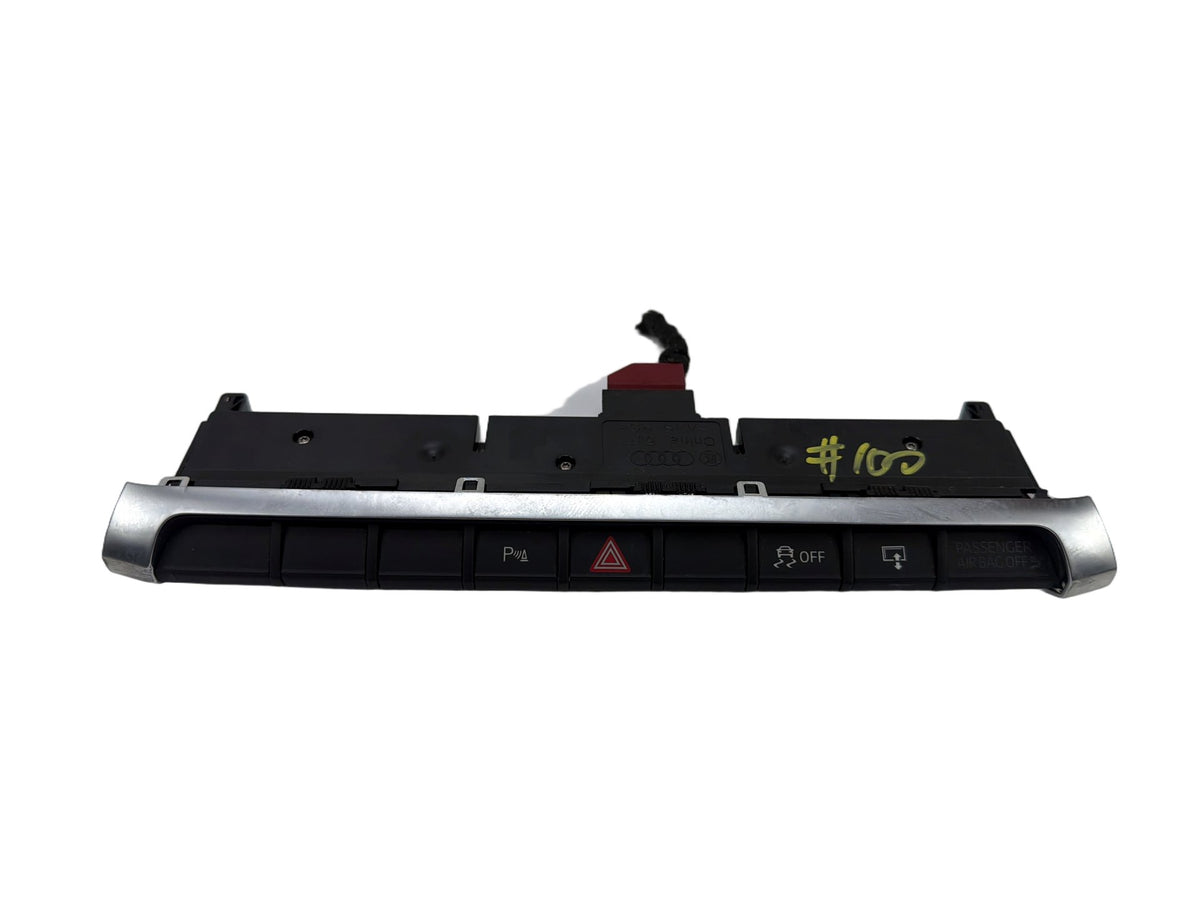 2015-2020 Audi A3 Dashboard Hazard Traction Parking Control Switch Panel OEM