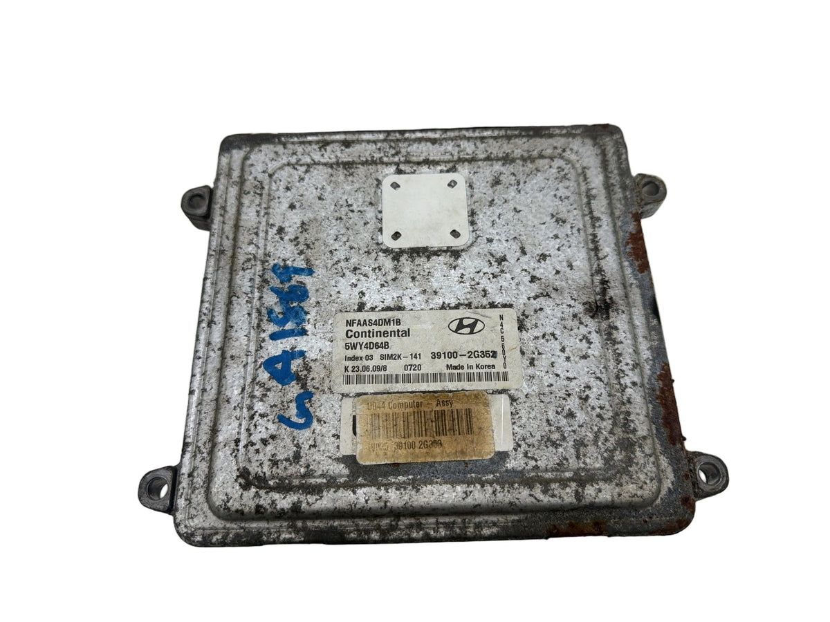 2009-2010 Hyundai Sonata 2.4L Engine Control Module Unit ECU 39100-2G352 OEM
