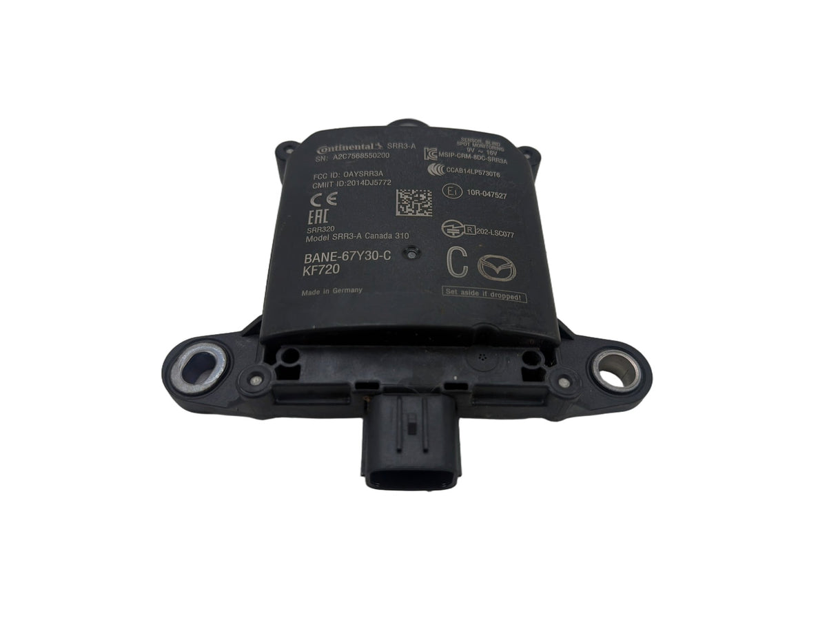 2017-2018 Mazda 3 Rear Left Side Blind Spot Radar Sensor Module BANE-67Y30-C OEM