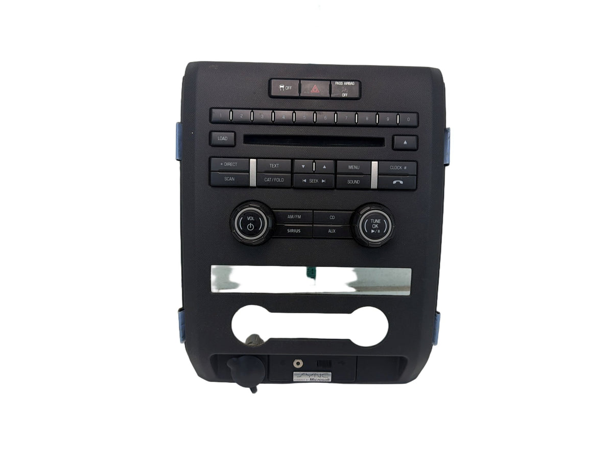 2012-2014 Ford F-150 Radio CD Player Am/Fm Control Panel CL3T-18A802-HA OEM