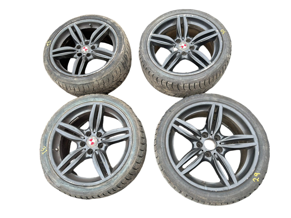 2010-2018 BMW 5 6 Series Alloy Wheels Tires Set of 4 245/40R19 98V OEM