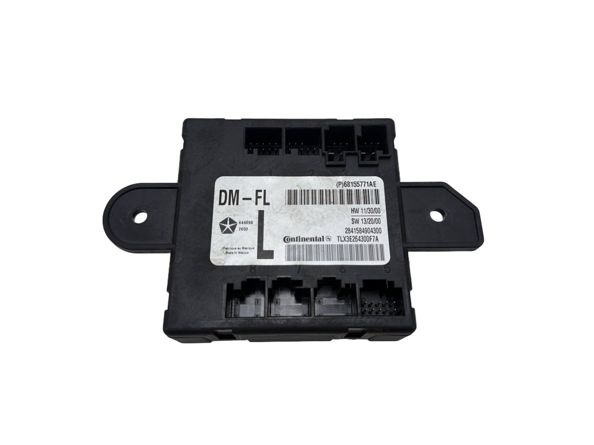 2014-2021 Jeep Grand Cherokee Front Left Side Door Control Module 68155771AE OEM