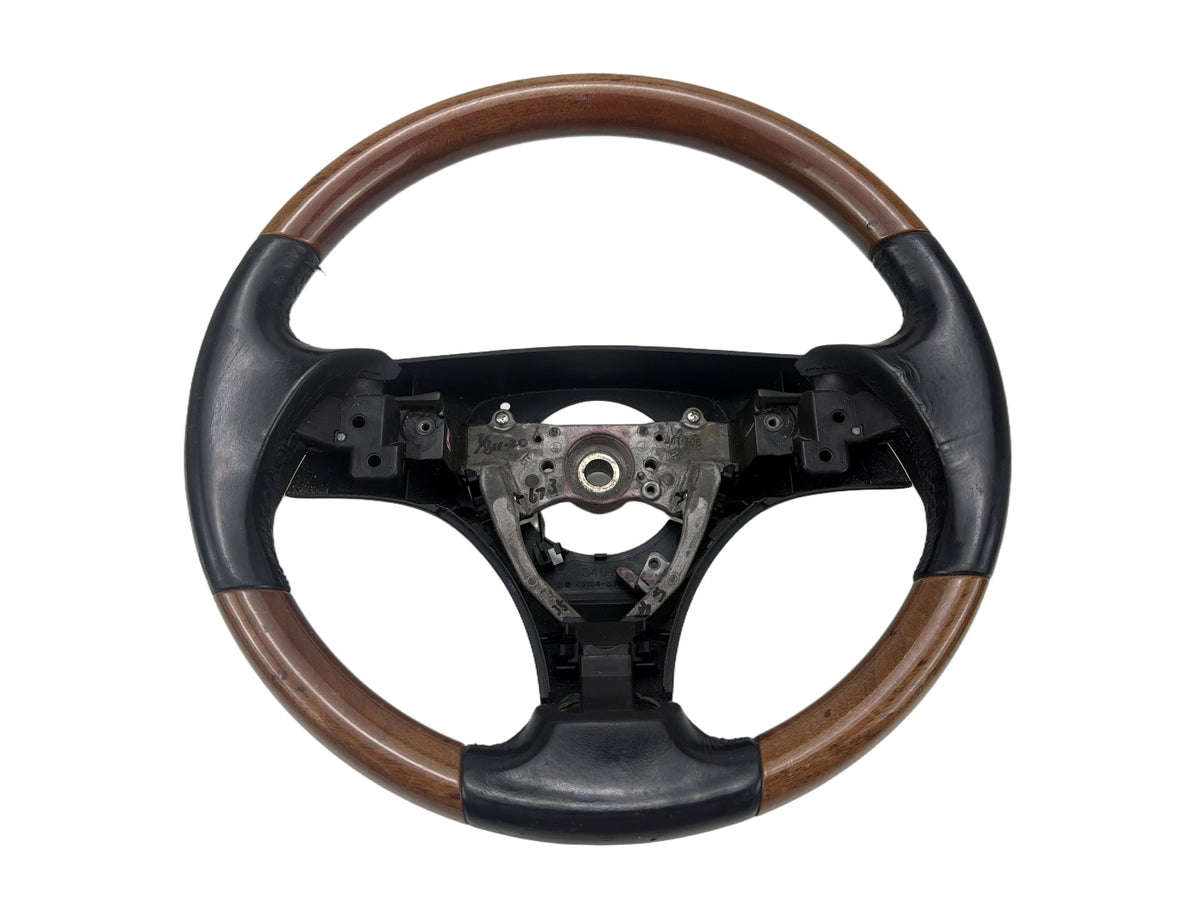 2007-2009 Lexus ES350 Wood Grain Leather Steering Wheel Trim 45184-331 OEM