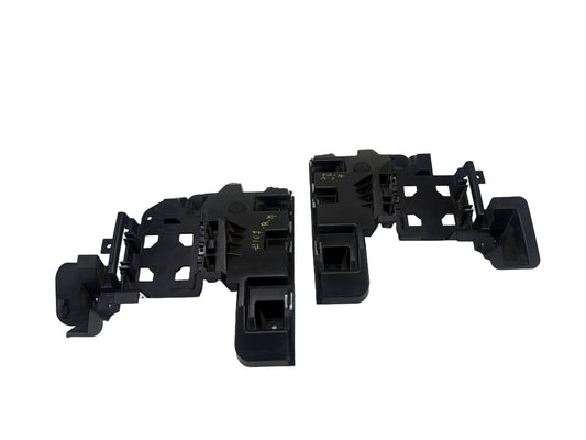 2014-2018 Volvo S60 Rear Bumper Side Mount Support Guide Bracket Pair OEM