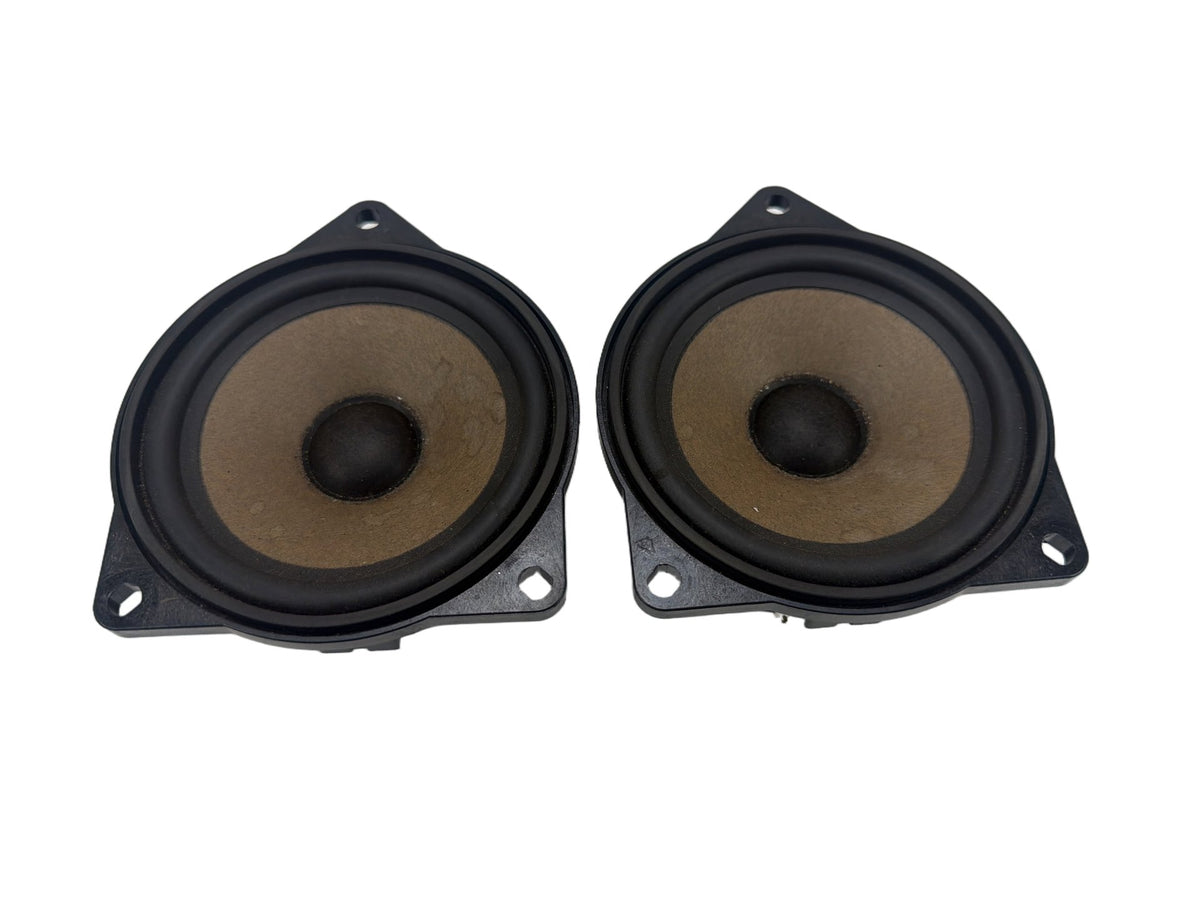2009-2011 BMW 335i xDrive Rear Left & Right Side Door Speaker Set of 2 OEM
