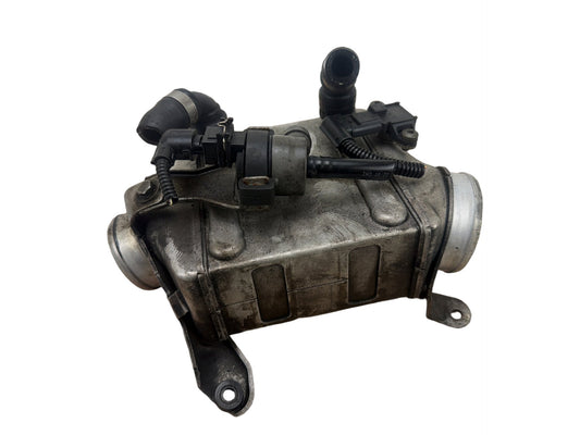 2011-2016 BMW 550i xDrive Left Driver Side Turbo Charger Intercooler 7575405 OEM