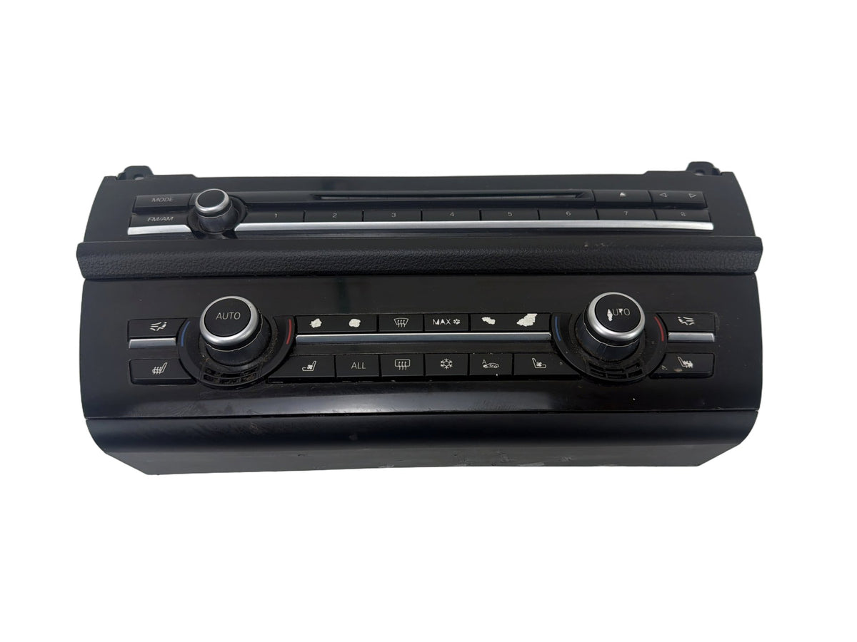 2011-2016 BMW 550i xDrive Center AC Climate Heater Media Radio Control Panel OEM