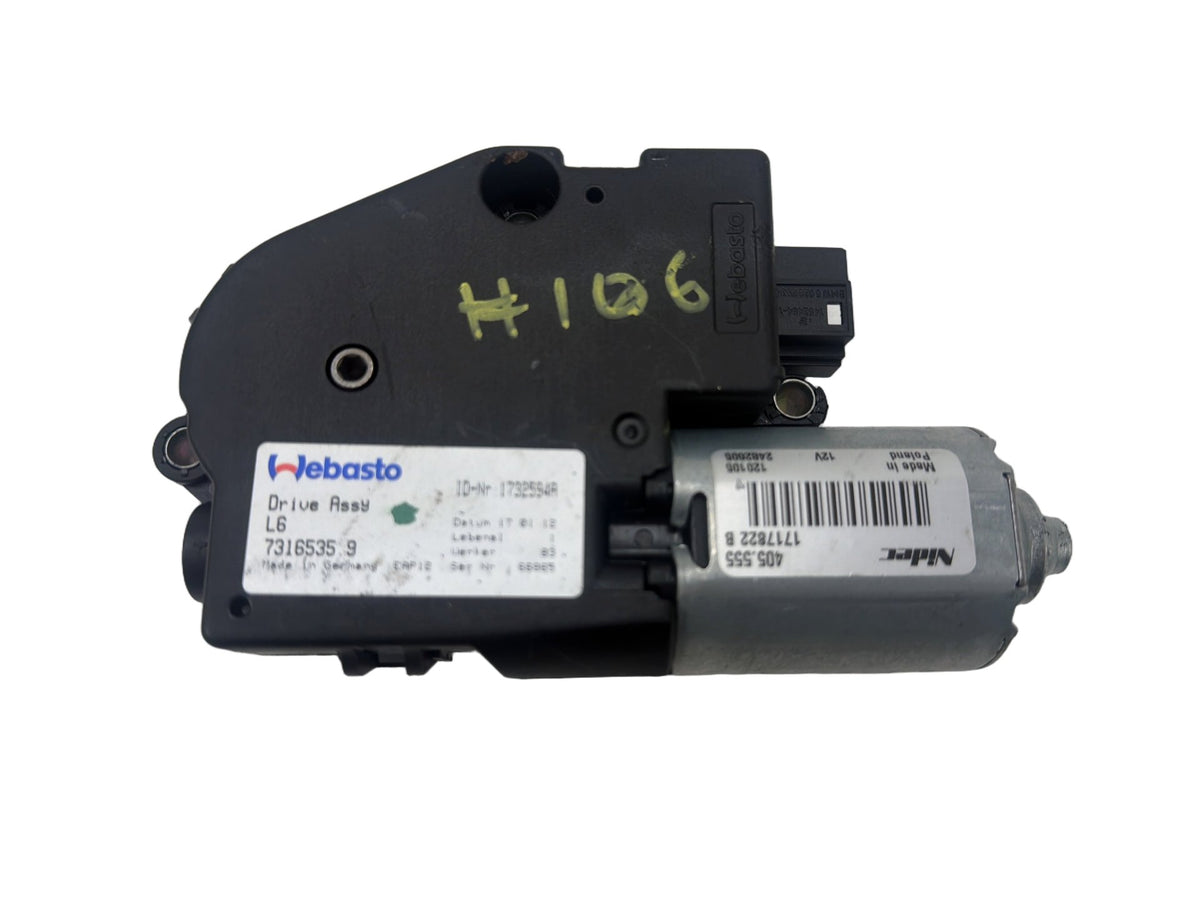 2011-2013 BMW 550i xDrive F10 Sunroof Moonroof Drive Motor 1731699B OEM
