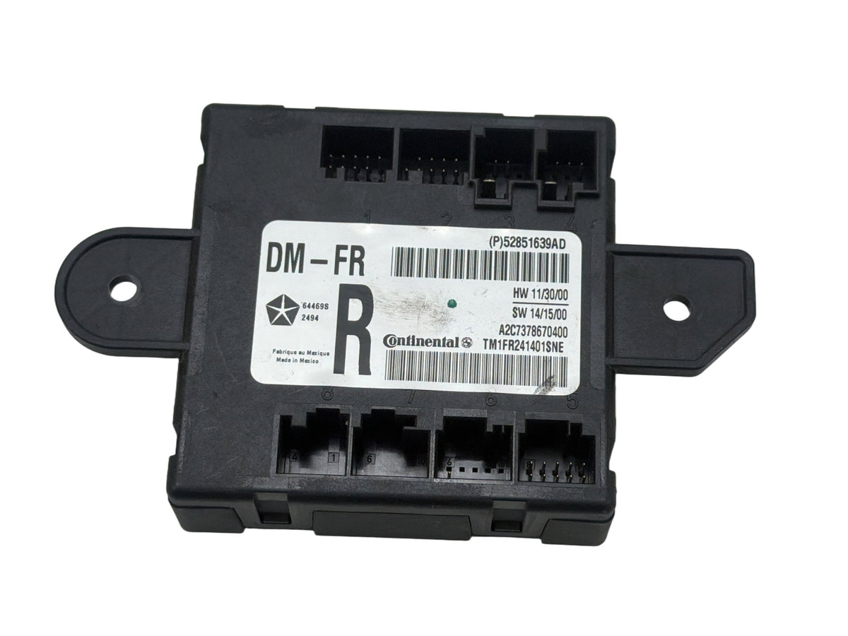 2014-2020 Maserati Quattroporte VI M156 Front Right Door Control Module Unit OEM