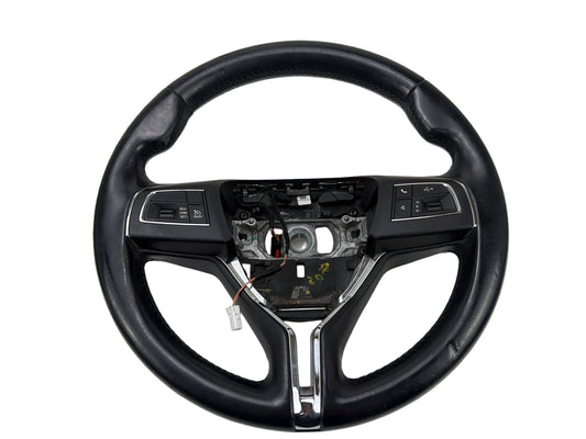 2014-2021 Maserati Quattroporte Black Leather Steering Wheel Controls Switch OEM