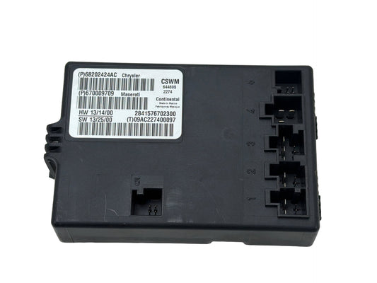 2014-2017 Maserati Quattroporte Front Right Side Power Seat Control Module OEM