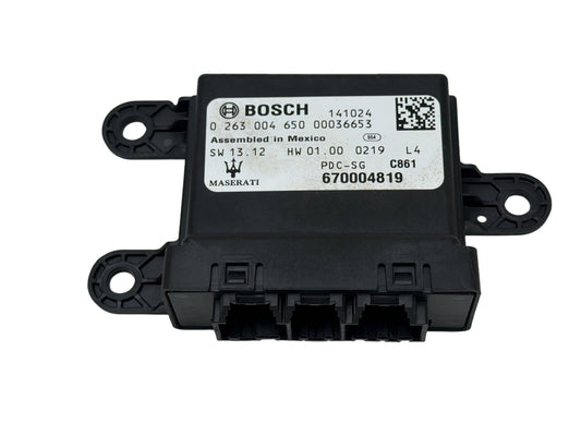 2014-2017 Maserati Quattroporte Parking Assist Control Module 670004819 OEM