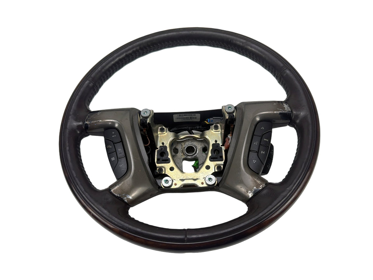 2007-2014 GMC DENALI GMT900 Front Left Driver Side Steering Wheel 16901186 OEM