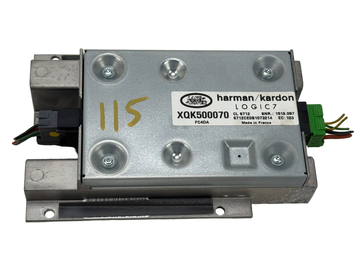 2006-2012 Land Rover Range Rover Logic 7 Subwoofer Amplifier XQK500070 OEM