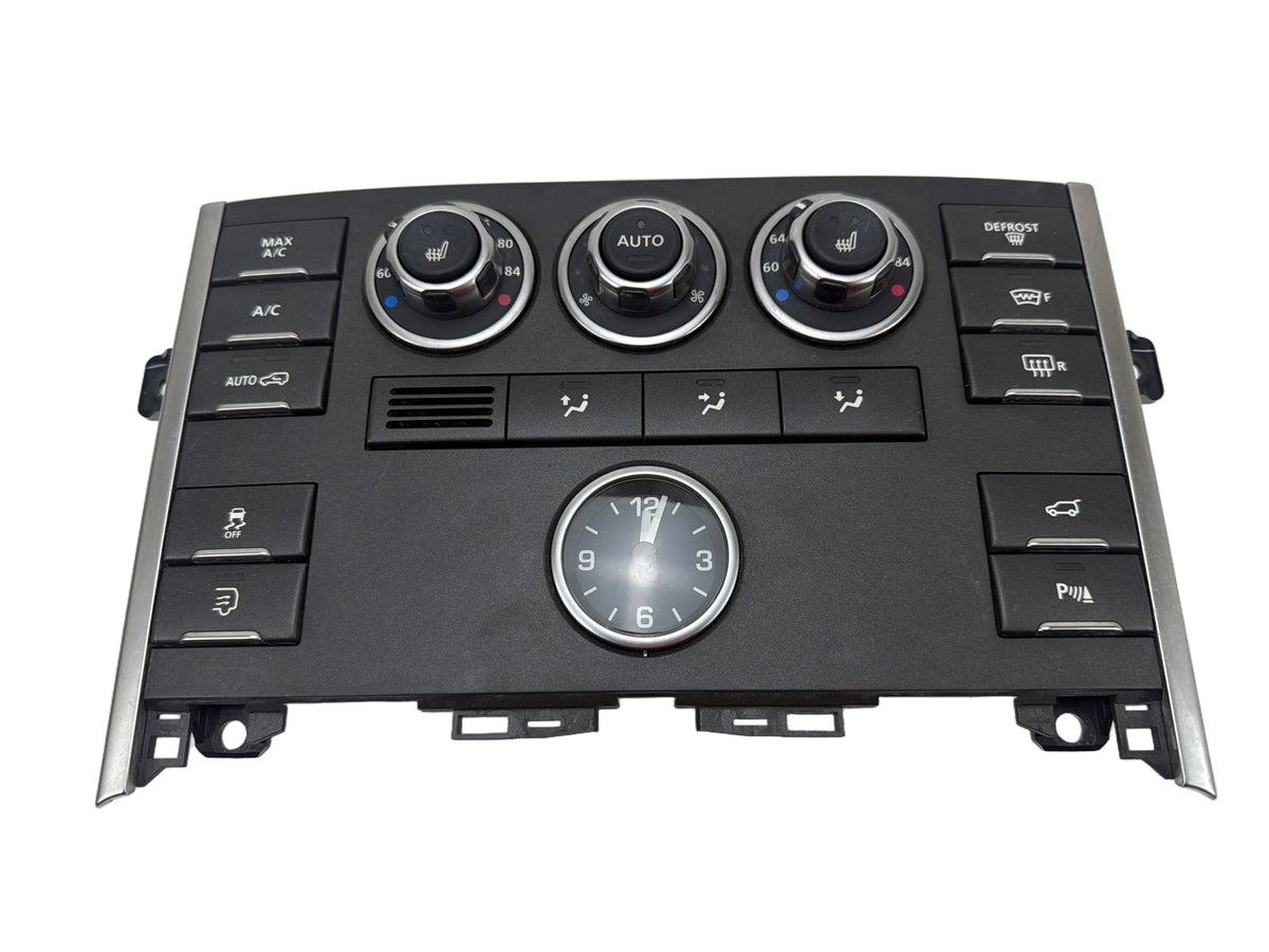 2010-2012 Land Rover Range Rover L322 HVAC AC Heater Climate Control W/Clock OEM