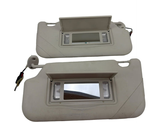 2013-2018 Ford C-Max Front Left & Right Sun Visor Pair Lighted Mirror OEM
