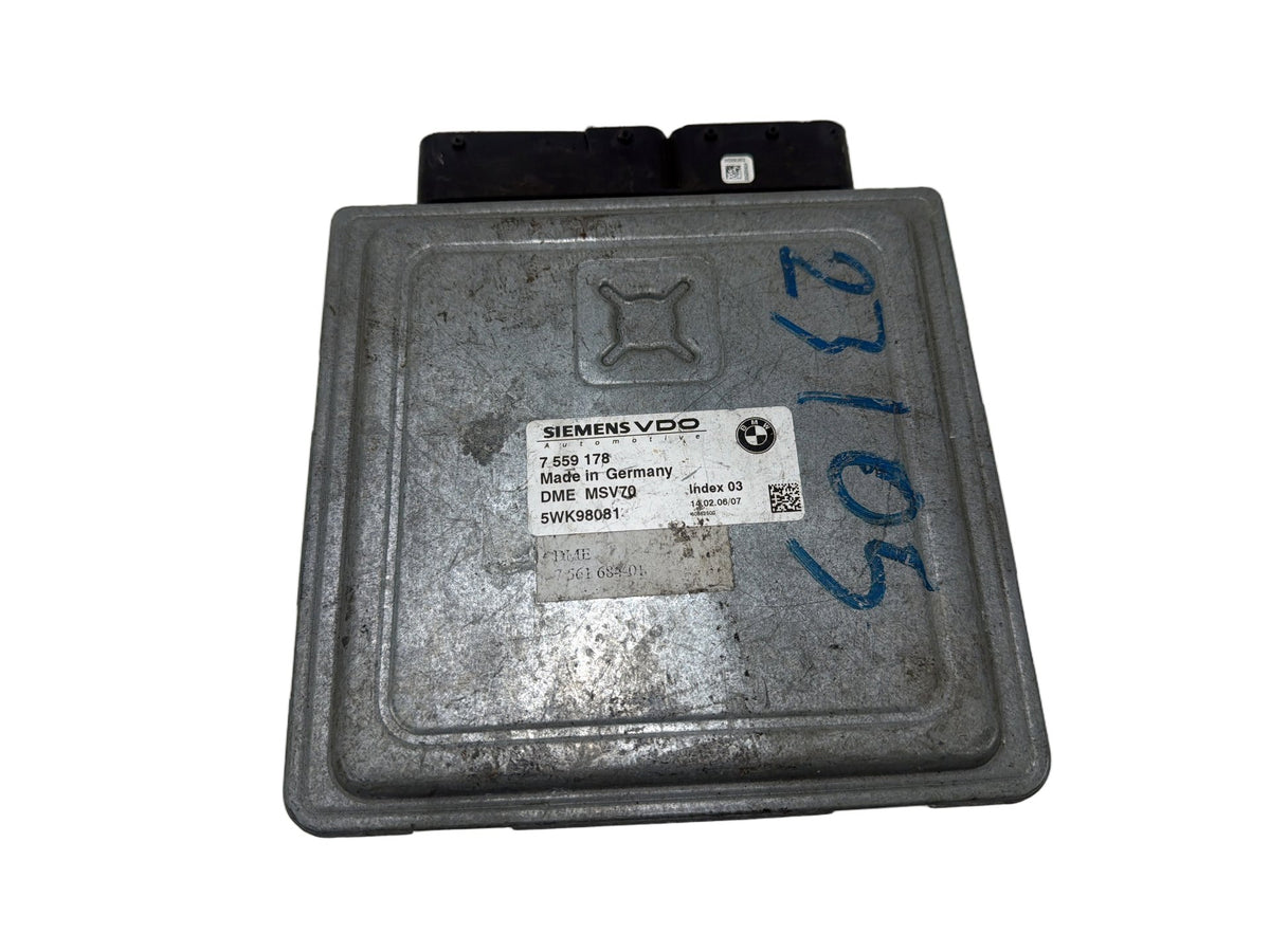 2006-2007 BMW 525i Engine Computer Control Module Unit ECU 7559178 OEM