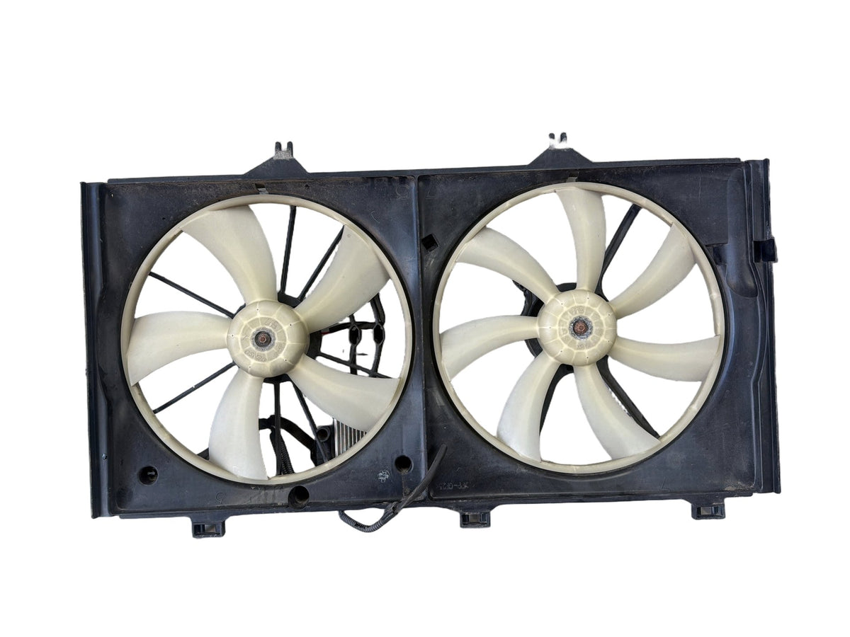 2007-2011 Lexus ES350 Dual Radiator Cooling Fan Shroud Assembly Motor OEM