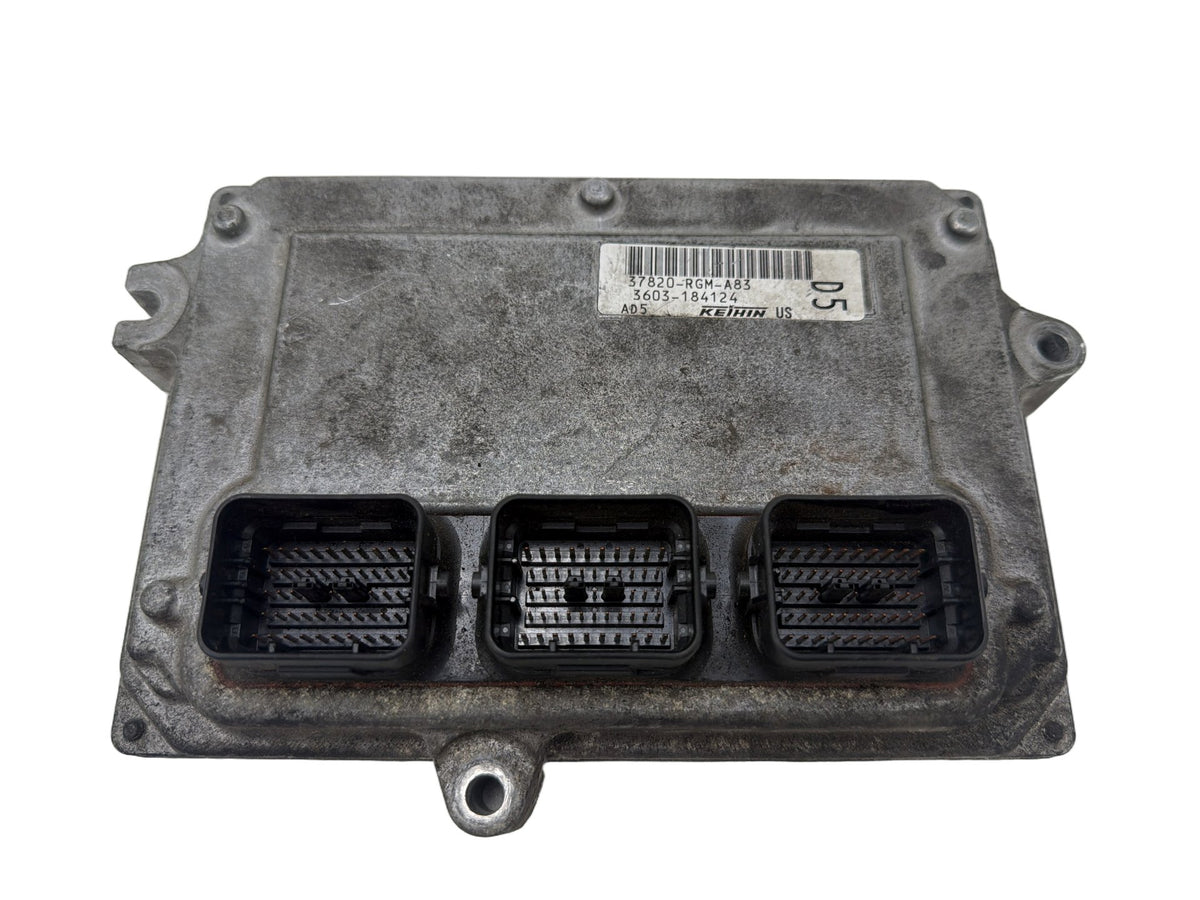 2007 Honda Odyssey Engine Bay Engine Control Module ECM ECU 37820-RGM-A83 OEM