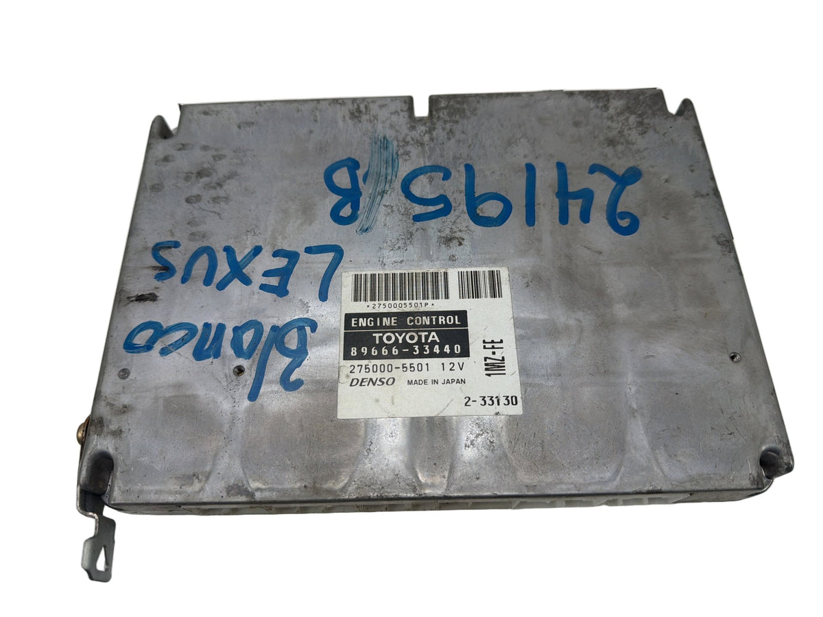 2003 Lexus ES300 Engine Computer Control Module Unit ECU 89666-33440 OEM