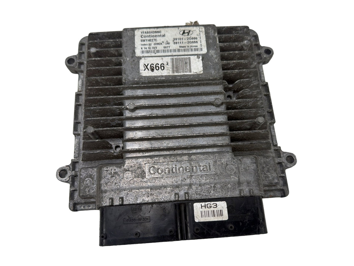 2011-2014 Hyundai Sonata Engine Computer Control Module 39101-2G666 OEM