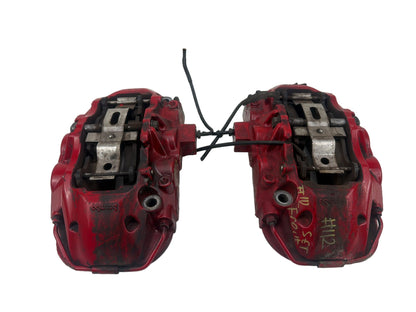 2014-2020 Maserati Quattroporte Front Left & Right Brake Calipers Pair OEM