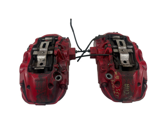 2014-2020 Maserati Quattroporte Front Left & Right Brake Calipers Pair OEM