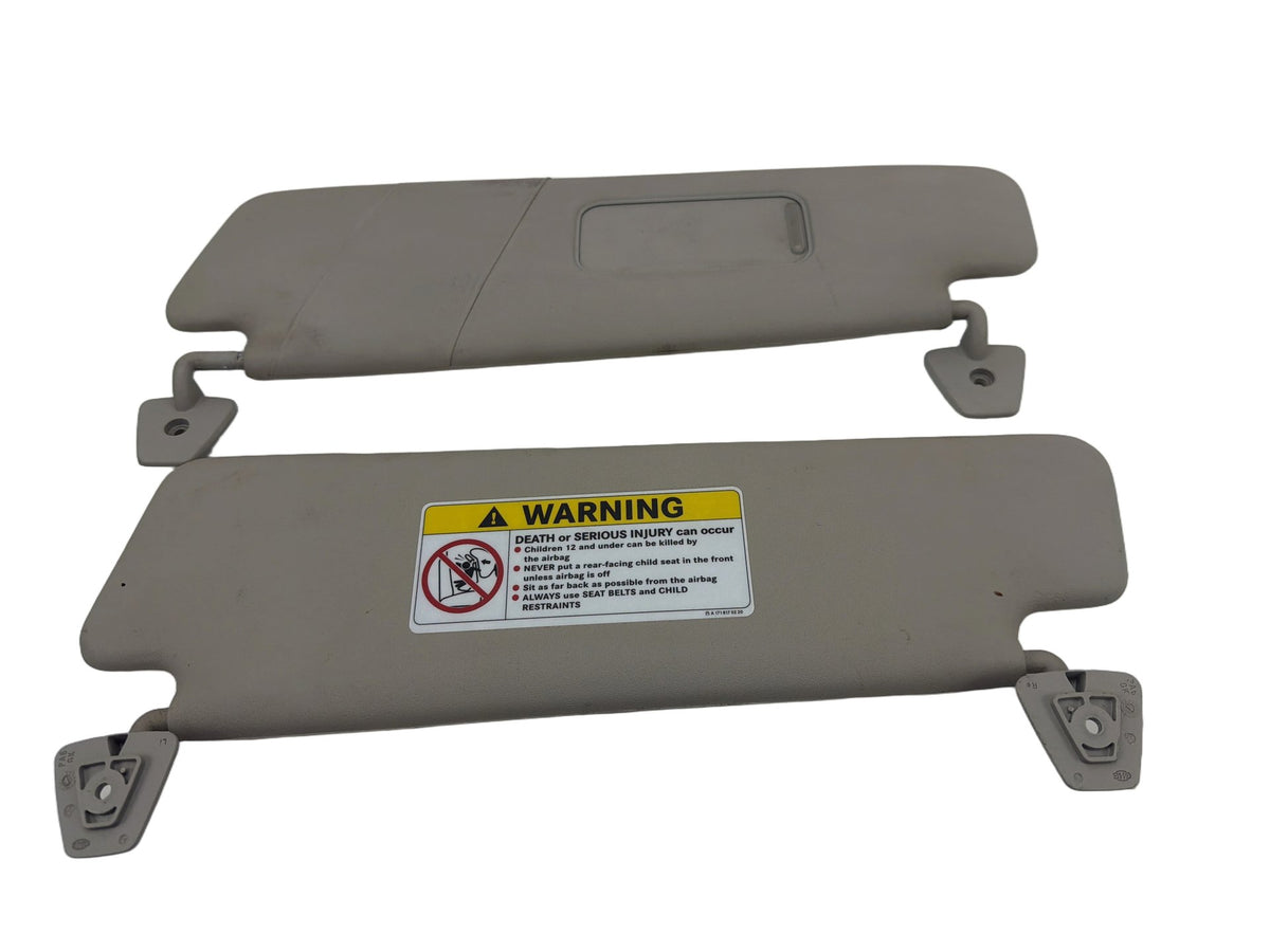 2004-2008 Chrysler Crossfire Front Left & Right Side Sun Visor Set of 2 OEM