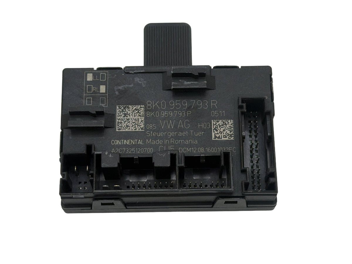 2009-2017 Audi Q5 Front Left Driver Side Door Control Module Unit 8K0959793R OEM