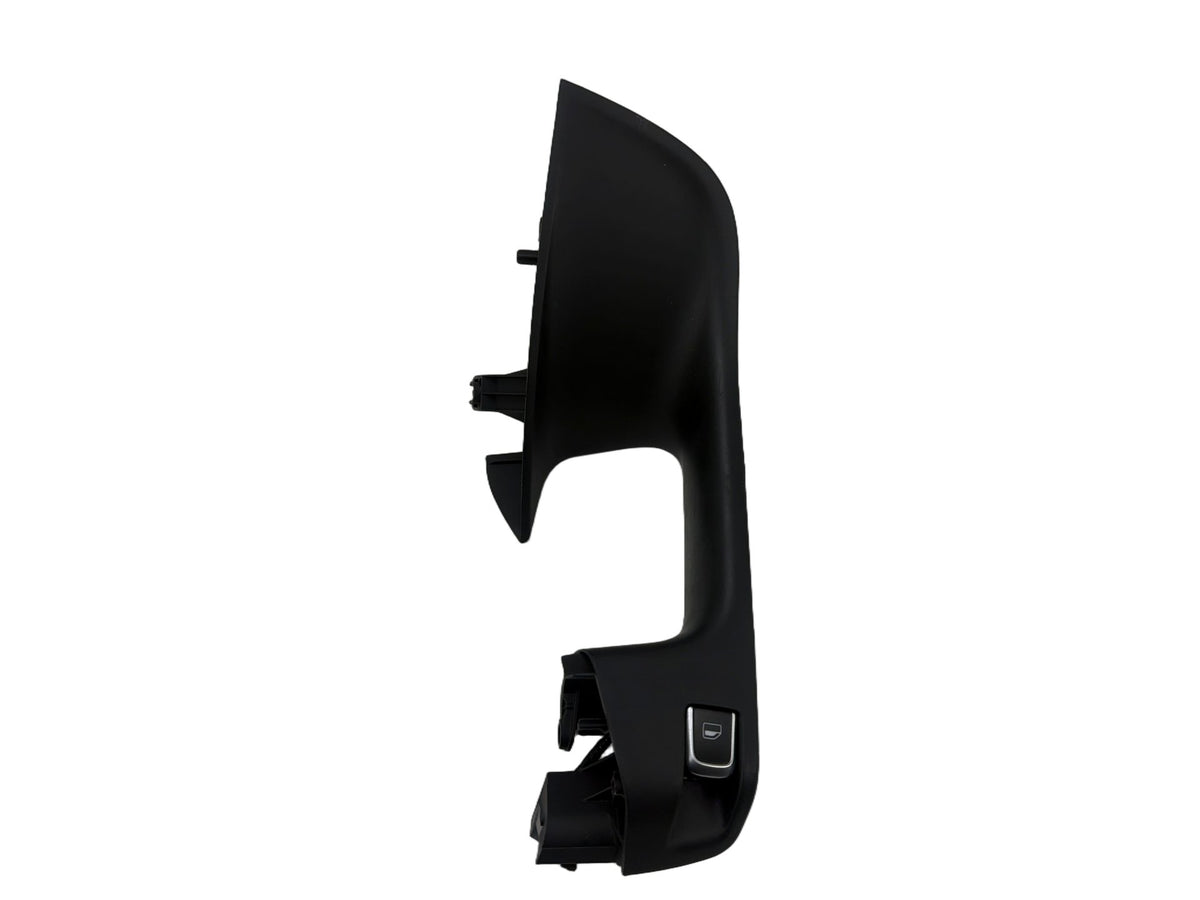 2009-2017 Audi Q5 Right Rear Door Pull Handle Cover Trim w/ Window Switch OEM