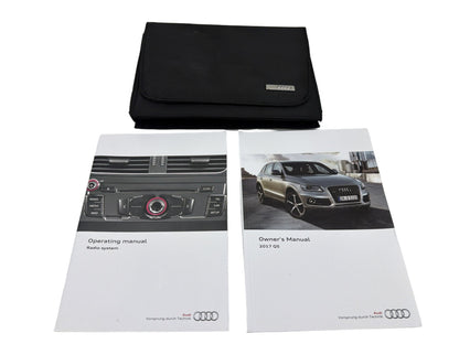 2017 Audi Q5 8R Owners Manual Handbook Set with Case OEM