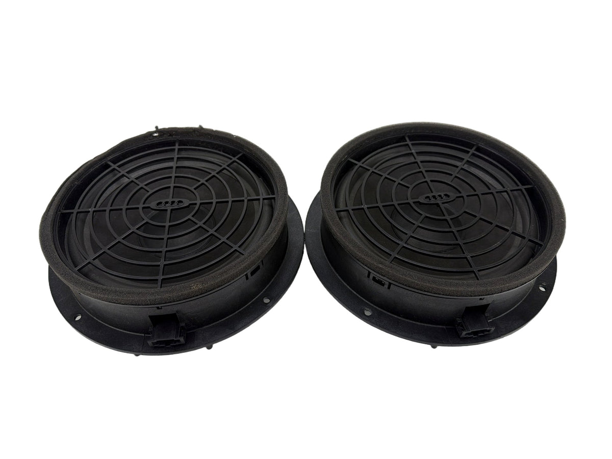 2013-2017 Audi Q5 Front Door Speaker Pair 8R0035415A OEM