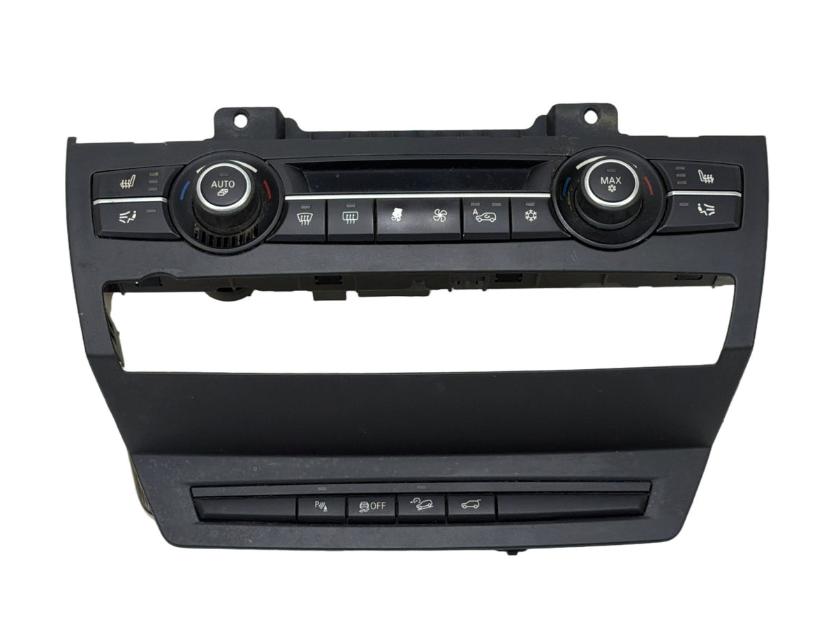 2007-2013 BMW X5 E70 Climate Control Switch Panel W/ Heated 6131 9208218-03 OEM