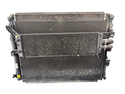 2014-2017 Maserati Ghibli Engine Radiator & A/C Condenser Assembly 16485982 OEM