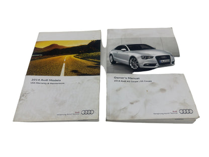 2014 Audi A5 S5 Coupe Owners Manual Portfolio User Guide OEM