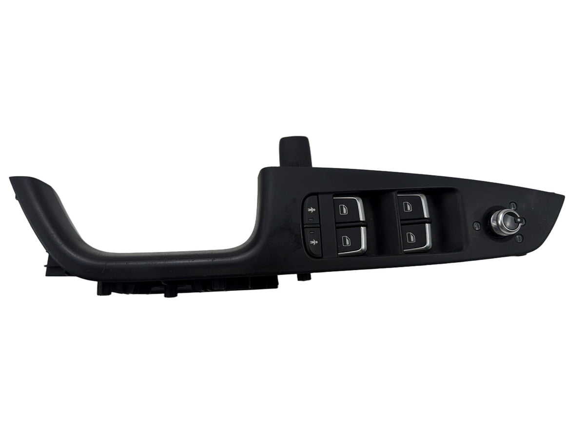 2012-2018 Audi A7 Quattro Front Left Door Master Window Switch w/ Bezel Trim OEM