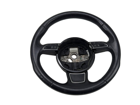 2015-2020 Audi A3 3-Spoke Leather Multifunction Steering Wheel 8V0419091 OEM