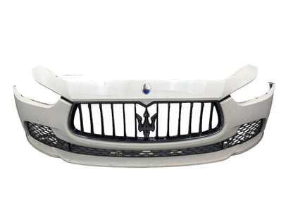 2014-2017 Maserati Ghibli Front Bumper Cover Face Assembly Grille Emblem OEM