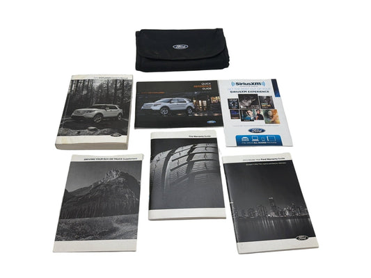 2011-2015 Ford Explorer Owners Manual User Guide Handbook Set With Case OEM